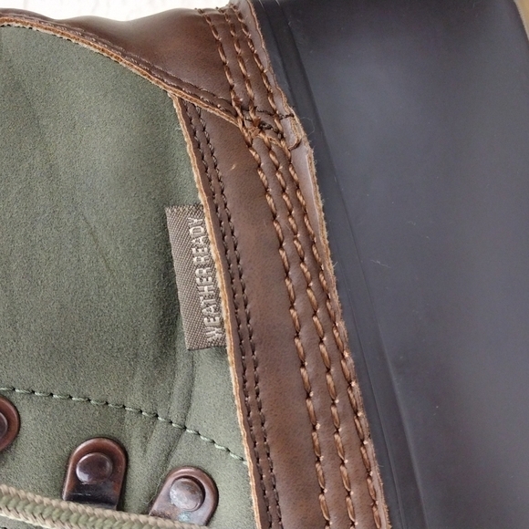 Jbu by Jambu Ontario Weather Ready Brown Green Lace Up Mid Calf Duck Boot - Picture 12 of 15